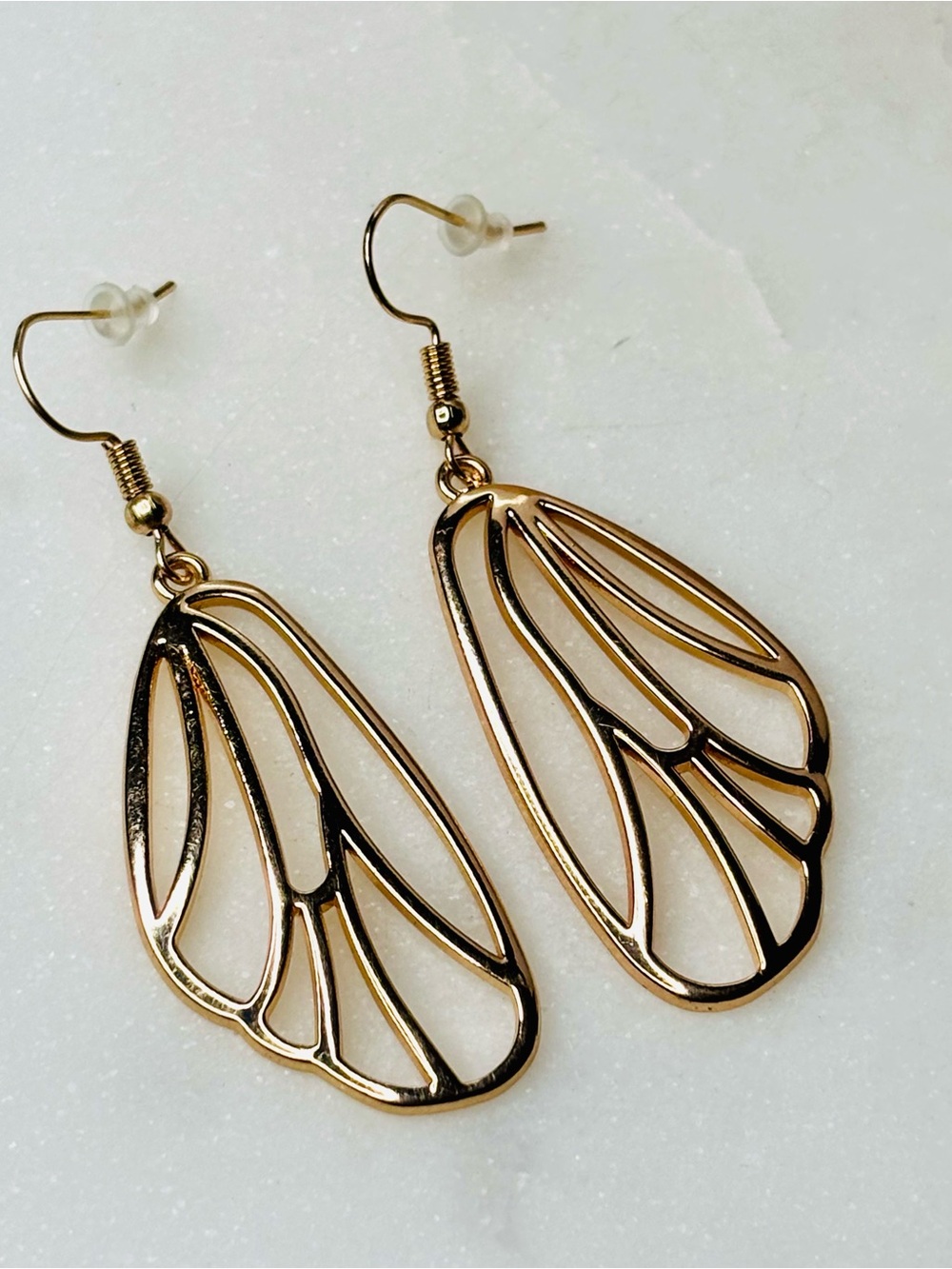 Butterfly Wing Earrings - Picture 4 of 5